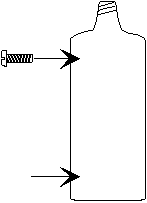 * Abbildung Flascheneinheit zur Lufttrocknung *
